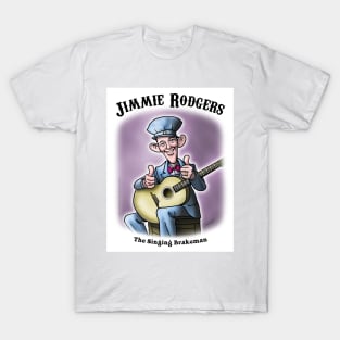 Jimmie Rodgers, The Singing Brakeman T-Shirt